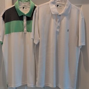 IZOD Men's White Polo Shirt